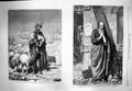 Original Old Antique Print 1863 Shepherd Jerusalem Webb St. Peter Royal Academy