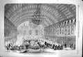 Original Old Antique Print 1863 Congress German Sovereigns Frankfort Banque 19th