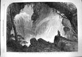 Antique Old Print *3811 1863 Manfred Drury Lane Theatre Steinbach Waterfall