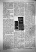 Original Old Antique Print 1863 Confessional Chair Bishops Cannings Church 19th