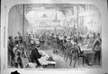 Old Antique Print 1863 Court Martial Lieutenant Colonel Crawley Aldershot 19th