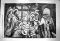 Original Old Antique Print 1863 Nativity Play Christams Richard Boyle Victorian