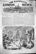 Original Old Antique Print 1864 War Schleswig Austrian Outpost Lottor Victorian