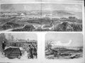 Original Old Antique Print 1864 War Schleswig Sonderburg Alsen Apenrade Siers