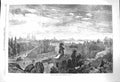 Original Old Antique Print 1864 View Lima Capital Peru South America Fine Art
