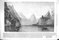 Antique Old Print *3919 1864 Sunrise Konigs See Berchtesgaden Bavarian Alps