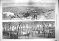 Old Antique Print 1865 Rifle Carbine Match Sheepcote Valley Muster Army 19th