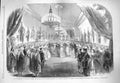Original Old Antique Print 1865 Emperor French Algeria Marshal Macmahon Palace