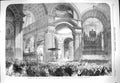 Old Antique Print 1865 Festival Corporation Sons Clergy Paul'S Cathedral 19th