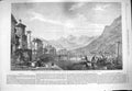 Original Old Antique Print 1865 Lugano Mountains Boats Collingwood Smith Art