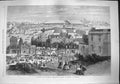 Original Old Antique Print 1865 Showyards Agricultural Society England Plymouth