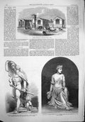 Old Antique Print 1865 Model School Cork Statue Delilah Minerva Achilles 19th