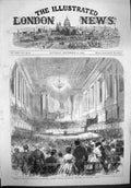Old Antique Print 1865 Professor Phillips President British Association 19th