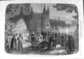Original Old Antique Print 1865 Scene King John Drury Lane Theatre Fine Art