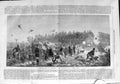 Original Old Antique Print 1865 Shooting Party Compiegne France Hunting Birds