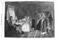 Original Old Antique Print 1866 Redgrave Fine Art Country Cousins Family Girl