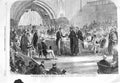 Original Old Antique Print 1866 Freedom City London Duke Edinburgh Guildhall