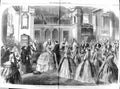 Antique Print 1866 Marriage Princess Mary Cambridge Prince Teck Kew Ref.2 19th