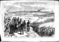 Old Antique Print *3571 1866 War Army Crown Prince Prussia Battle Sadowa