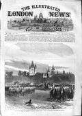 Old Antique Print 1866 Prince Wales Dunrobin Castle Oykel Viaduct Railway 19th