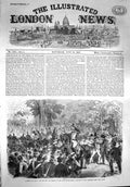 Antique Old Print *3617 1867 Attempt Shoot Emperor Russia Bois De Boulogne