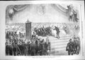 Original Old Antique Print 1867 Emperor Napoleon Prizes Paris Exhibition 19th