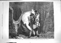 Original Old Antique Print 1867 First Sense Sorrow Mother Little Boy James Sant