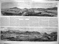 Original Old Antique Print 1867 British Naval Military Station Aden Red Sea