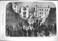 Original Old Antique Print 1867 Explosion House Detention Clerkenwell Pris 19th