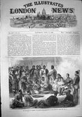 Original Old Antique Print 1868 Abyssinia Robert Napier Prince Tigre Natives