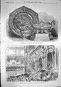 Old Antique Print 1868 Ascot Cup Queen'S Handel Festival Crystal Palace 19th