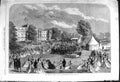 Old 1868 Queen Garden Party Buckingham Palace London England Royal Fa Victorian