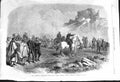 Old 1868 Abyssinian Expedition Naval Rocket Brigade Firing Senafe War Victorian