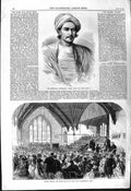 Old 1868 Summer Fete Home Little Boys Farningham Kent Abyssinia Meer Victorian
