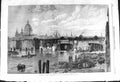 Old 1868 Progress Construction Blackfriars Bridge London River Thames Victorian