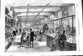Antique Old Print 1868 National Exhibition Works Art Leeds Museum Ornamental