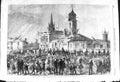 Old 1868 Prince Arthur Middlesborough-On-Tees Procession Through Mark Victorian