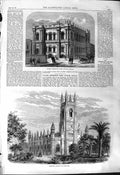 Old 1868 United Methodist Free Church Poplar Memorial Cawpore Archite Victorian