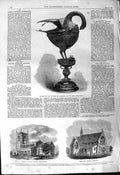 Old 1868 Silver-Gilt Cup Pelican Leeds Exhibition Halton Holgate Chur Victorian