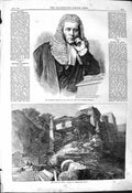 Old 1868 Mr. Richard Baggallay M.P. Solicitor General Floods India Mi Victorian