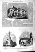 Old 1868 Jewish Synagogue Barnsbury Church Surbiton St. David'S Neath Victorian