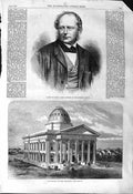 Old 1868 Baron Von Beust Prime Minister Austrian Empire Court House J Victorian