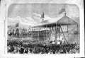 Old 1868 Prince Wales Laying Foundation-Stone Buildings Glasgow Unive Victorian