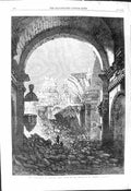 Old 1868 Earthquake Arequipa Peru Ruins Church St. Domingo Architectu Victorian