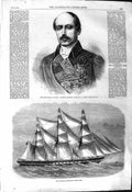 Old 1868 Marshal Serrano Duke De La Torre Sobraon Australian Packet S Victorian