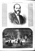 Old 1868 Admiral Topete Spain Alaska Indian House Unalachleet Norton Victorian