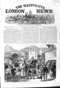 Antique Print 1868 General Election Voters Polling Station Smith Candidate 19th