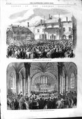 Old 1868 General Election Nomination Oxford Lancaster Lancashire Engl Victorian