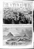 Old 1868 Funeral Berryer Augerville Penzance Life-Boat Richard Lewis Victorian