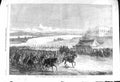 Old Print 1868 Review Egyptian Troops Viceroy Lord Napier Magdala War Si 19th